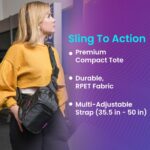 Cabeau On-The-Go-Sling Pack - Black - Image 3