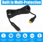 XT60 Car Charging Cable 12V/24V Compatible with Bluetti EB55 Anker 757/767 Ecoflow Delta/River Series Car Connector Portable Power - Image 6
