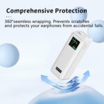 Case for Anker Prime Power Bank(27,650mAh),NOUKAJU Silicone Protective Cover,Drop-Proof,Scratch-Proof,Shock-Proof,Protective Case for Anker Prime 27,650mAh Power Bank 250W(Transparent-White) - Image 4