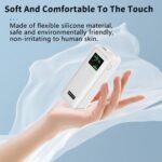 Case for Anker Prime Power Bank(27,650mAh),NOUKAJU Silicone Protective Cover,Drop-Proof,Scratch-Proof,Shock-Proof,Protective Case for Anker Prime 27,650mAh Power Bank 250W(Transparent-White) - Image 5