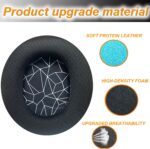 Arctis 3/5 / 7/9 Replacement Earpads for SteelSeries Arctis 3 / Arctis 5 / Arctis 7 Arctis 9/Arctis1/Arctis pro Lossless Wireless Headphone,Ear Pads Cushions with Noise Isolation Memory Foam-Black - Image 5