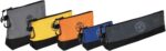 Klein Tools 55569 Stand-Up Zipper Bag Tool Pouch with Carabiners, Reinforced Gusseted Bottoms, Water Resistant 1680d, Multi-Size 5-Pack - Image 3