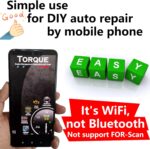 WiFi OBD2 ELM327 Adapter Scanner Code Reader ELM 327 Diagnostic Scan Tool OBD 2 Connector for Android iPhone to Clear Car Engine Fault Code Lamp for 12V Fuel and Diesel Vehicles - Image 3