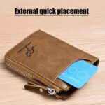 Reshline Men’s RFID Blocking Wallet (BROWN) - Image 5