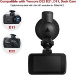 Dash Cam Suction Cup Mount with GPS Receiver Module, TypeC USB Port Compatible H22 D22 D21 D11 Dash Cameras - Image 3