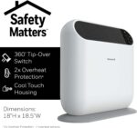 Honeywell ThermaWave 6 Ceramic Technology Space Heater, White – Ceramic Heater with Programmable Thermostat - Image 8