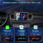 for Kia Sorento MK3 2015-2020 Fuluku 2+64GB Android 13 Car Stereo with Wireless Carplay Android Auto, 10" Touch Screen Radio Dash Kit GPS Navigation WiFi Bluetooth SWC Mic Backup Camera - Image 4