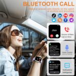 Kuizil Smart Watch, Smartwatch for Men Women (Answer/Make Call), Fitness Tracker with 100+ Sport Modes, Heart Rate - Image 3
