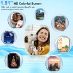 Kuizil Smart Watch, Smartwatch for Men Women (Answer/Make Call), Fitness Tracker with 100+ Sport Modes, Heart Rate - Image 4