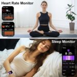 Kuizil Smart Watch, Smartwatch for Men Women (Answer/Make Call), Fitness Tracker with 100+ Sport Modes, Heart Rate - Image 5