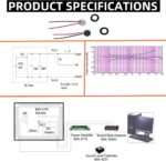 Noise canceling Headset Microphone Replacement for Sony WH-1000XM4, XM3, WHCH710, WH-CH720N, WH-XB910N, WH-CH520 Headphones Mic Repair - 2-Packs - Image 3