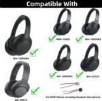 Noise canceling Headset Microphone Replacement for Sony WH-1000XM4, XM3, WHCH710, WH-CH720N, WH-XB910N, WH-CH520 Headphones Mic Repair - 2-Packs - Image 6