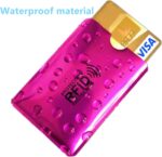 16 RFID Blocking Sleeves Set (12 Colorful Credit Card Protector RFID Blocking Sleeve & 4 RFID Passport Holder). Effectively Protect Your Credit, Debit, and ID Cards From Electronic Theft. - Image 5