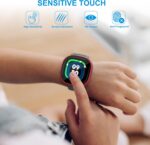 8 Pack Case for Fitbit Google Ace LTE with Tempered Glass Screen Protector, Shockproof Hard PC Bumper, Scratch Resistant Full Protective Cover Compatible with Fitbit Ace LTE Smartwatch - Image 4