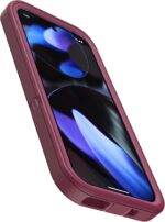 OtterBox Google Pixel 9 & Pixel 9 Pro (Only) - Defender Series Case - Case Only - Rugged & Durable - with Port Protection - Microbial Defense Protection - Non-Retail Packaging (Foxberry Pink) - Image 3