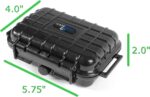 CASEMATIX Waterproof Travel Case Compatible with BlueDriver OBDII Device, Includes Case Only Black - Image 3