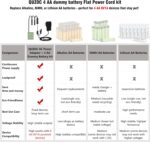 AC-Powered AA Battery Adapter (Replaces 4 AA Only) Compatible with August Smart Lock/Paramed Blood Pressure Monitor/Vikeri Trail Camera/ULTRALOQ Smart Lock/Panasonic Radio & More 6V1A Device - Image 5
