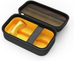 Universal Mouse Case by Glorious Gaming, w/Accessory Pocket & Adjustable Wedge (No Shake), Portable Carrying Case, Hard Shell, Zipper, & Wool Interior, for Bluetooth Wireless Mice & Wired Mice - Image 4