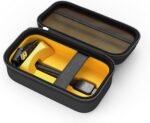Universal Mouse Case by Glorious Gaming, w/Accessory Pocket & Adjustable Wedge (No Shake), Portable Carrying Case, Hard Shell, Zipper, & Wool Interior, for Bluetooth Wireless Mice & Wired Mice - Image 5