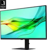SAMSUNG 32" ViewFinity S6 (S60UD) Series QHD High Resolution Computer Monitor, 100Hz, HDR10, USB-C, Built-In LAN Port, Daisy Chain Support, Easy Setup, Height Adjustable Stand, LS32D606UANXGO, 2024 - Image 3