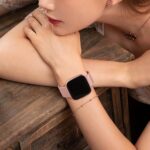 3 Pack Bands Compatible with Fitbit Versa 2 Bands, Classic Soft Replacement Wristbands for Fitbit Versa 2 Smart Watch Women Men - Image 5