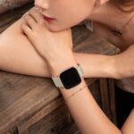 3 Pack Bands Compatible with Fitbit Versa 2 Bands, Classic Soft Replacement Wristbands for Fitbit Versa 2 Smart Watch Women Men - Image 6