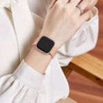 3 Pack Bands Compatible with Fitbit Versa 2 Bands, Classic Soft Replacement Wristbands for Fitbit Versa 2 Smart Watch Women Men - Image 7
