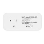 Ewelink 16a WiFi Smart Plug, App Remote Control Timer Outlet Power Socket with 2.4Ghz Transmitter, 2-in-1 Compact Design, Compatible with Alexa,Google Home, SmartThings - Image 3