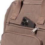 Baggallini Securtex Anti-Theft Windsor Backpack for Travel, Work & Collage, RFID & Locking Zipper, Up to 16" Laptop - Image 5