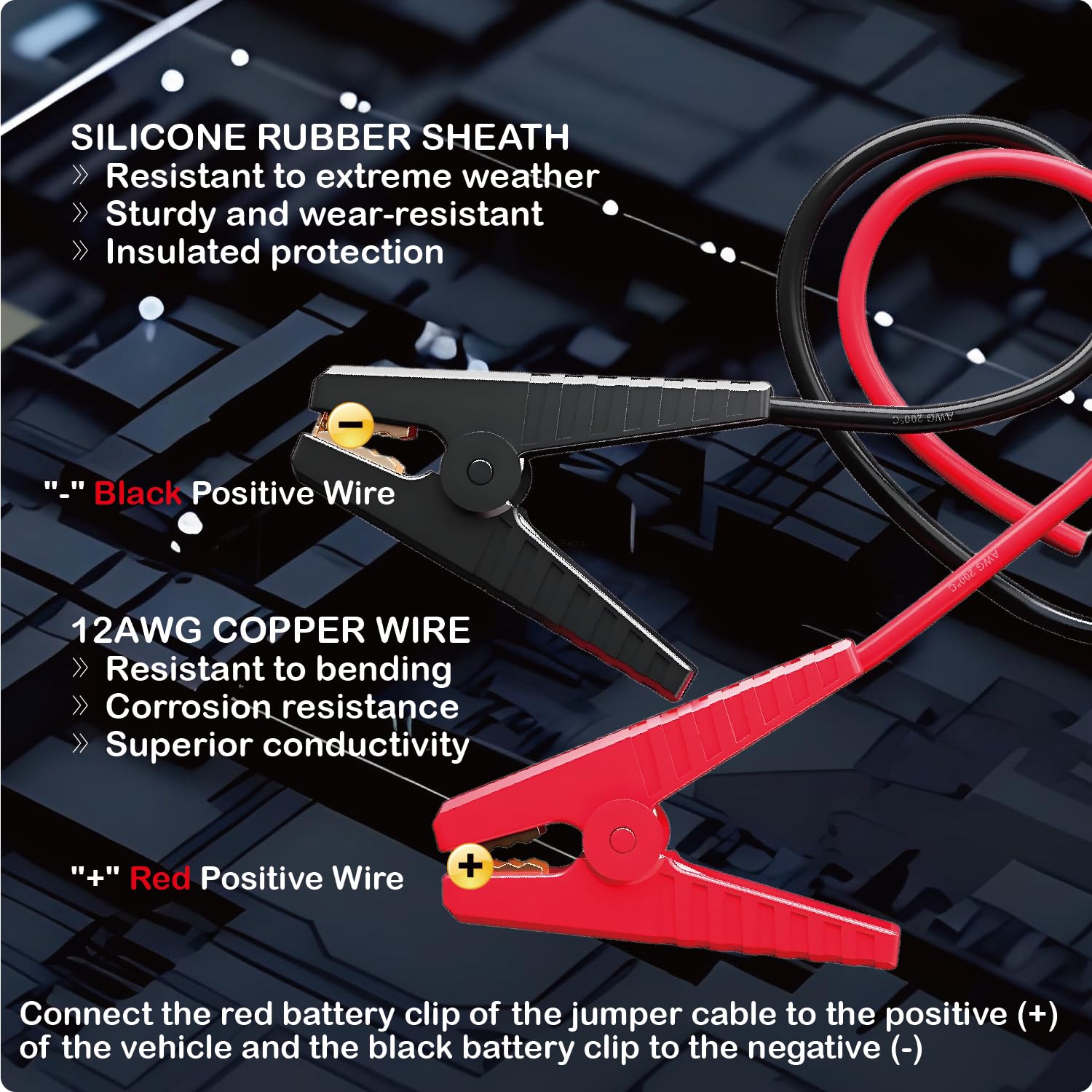 [UL Listed] 8.2ft (2.5m) 12V Car Battery Charging Cable Compatible with Jackery/DJI/BLUETTI/Anker/ECOFLOW Portable Power Station. - Image 4