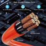 [UL Listed] 8.2ft (2.5m) 12V Car Battery Charging Cable Compatible with Jackery/DJI/BLUETTI/Anker/ECOFLOW Portable Power Station. - Image 5