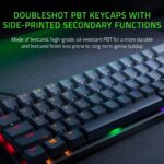 Razer Huntsman Mini 60 Percent Wired Optical Clicky Switch Gaming Keyboard with Chroma RGB Backlighting, PBT Keycaps, Mechanical Keyboards for PC Gaming Computer - Classic Black (Renewed) - Image 5