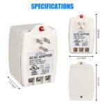 24VAC 40VA Plug in Transformer,Doorbell Transformer Compatible with All of Doorbell，Nest, Ecobee, Sensi and Honeywell Thermostat - Image 5