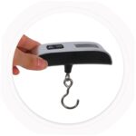 Portable High Precision Electronic Luggage Scale Mini Household Hanging Scale for Travel Measures Up to Lb Easy to Carry with Battery Included - Image 4
