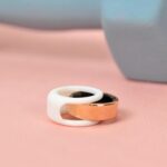 Rinfit Silicone Ring Protector Compatible with Samsung Galaxy Ring and Oura Ring - Smart Ring Cover - StyleFit U.S. Design Patent - White, Size 9 - Image 7