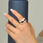 Rinfit Silicone Ring Protector Compatible with Samsung Galaxy Ring and Oura Ring - Smart Ring Cover - StyleFit U.S. Design Patent - White, Size 9 - Image 10