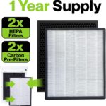 Durabasics Air Purifier Replacement Filter for Levoit Filter Replacement LV-PUR131, LV-PUR131S and LV-PUR131-RF | 2 HEPA & 2 Activated Carbon Pre-Filters - Image 4