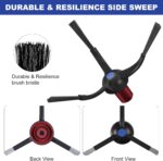 Replacement Accessories Compatible with Yeedi M12 Ultra Plus/ M12 PRO+ Robot Vacuum Cleaner.（2 Main Brush,6 Side Brushes,6 Hepa Filters,6 Mop Pads,6 dust Bags） - Image 9