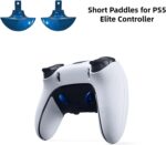 Swap Thumbsticks Paddles and Trigger Buttons Replacement Set for PS5 Edge Controller - Thumb Sticks Back Paddles Accesories for PS5 Edge Controller (10Kits-Blue) - Image 5