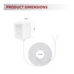 24Volt 500mA Doorbell Transformer, C Wire Adapter Thermostat, 26.25 ft Competible with All Versions of Ring Doorbell and Thermostat - Image 3