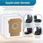 (10 Pack) Q0520 Q052020 Replacement Dust Bags Compatible With iRobot Roomba Vacuum 2 Essential Robot with AutoEmpty Dock Q0250, Vacuum Bag, Dsiposal Bag Accessories Kit - Image 6