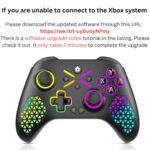 Gamrombo Wireless Controller for Xbox One, Xbox Series X/S, Xbox One X/S, PC, Gaming Controller with TURBO,Macro Function,3.5mm Audio Jack，Need Update The Software to Pair with the Xbox - Image 3