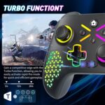Gamrombo Wireless Controller for Xbox One, Xbox Series X/S, Xbox One X/S, PC, Gaming Controller with TURBO,Macro Function,3.5mm Audio Jack，Need Update The Software to Pair with the Xbox - Image 6