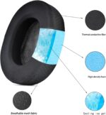Cooling Gel Ear Pads Replacement Cushions Compatible with SteelSeries Arctis 1/3/5/Arctis 7/7+/7P/7P+/7X/7X+/9/9X/Pro/Prime, Ear Pads Cushions with Comfort Noise Isolation Foam - Image 4