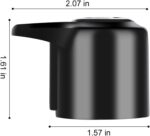 Original Steam Release Valve Handle Replacement for Instant Pot Duo/Duo Plus 3, 5, 6 and 8 Quart, Mini 3 Qt, Duo50 5 Qt, Duo/Duo Plus 60 6 Qt, and Duo/Duo Plus 80 8 Qt - Image 3