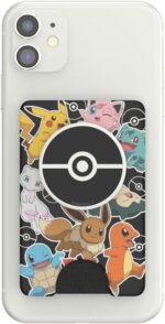 PopSockets PopWallet+ with Integrated Interchangeable PopTop for Smartphones and Tablets - Pokémon - Pokémon Party - Image 4