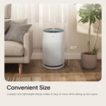 LG PuriCare 360 Air Purifiers for Home, Large and Small Room, Bedroom, Up to 2,059 ft² in 1 Hr with NanoFiber True HEPA Filter, 360 Degrees of Filtration, WiFi, Air Quality Monitor, Low Noise - Image 8