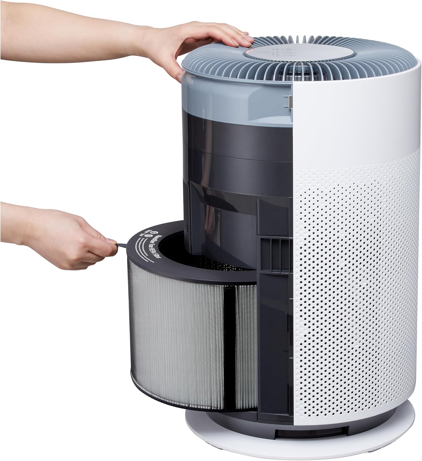 LG PuriCare 360 Air Purifiers for Home, Large and Small Room, Bedroom, Up to 2,059 ft² in 1 Hr with NanoFiber True HEPA Filter, 360 Degrees of Filtration, WiFi, Air Quality Monitor, Low Noise - Image 10