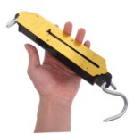 Cabilock 2pcs Portable Spring Hanging Scale 100kg/220.5lb High Capacity Mechanical Balance Scale for Luggage Produce and Outdoor Weighing - Image 5