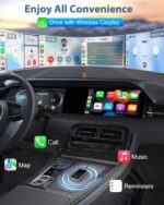 Wireless Carplay Adapter for iPhone, Converts Wired CarPlay to Wireless, Plug and Play Dongle for Apple CarPlay, Bluetooth Control Adapter for Cars from 2016 & Cars with Built-in CarPlay - Image 3